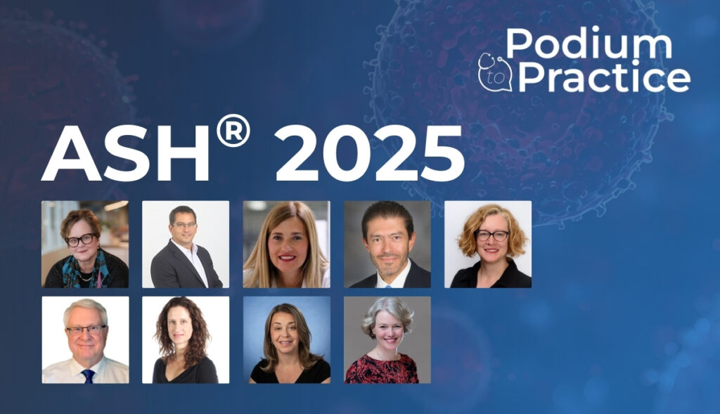 Podium to Practice ASH 2025 RT LP